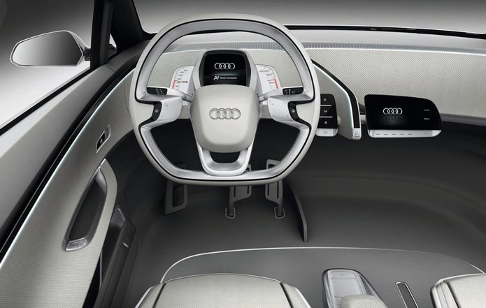 audi a2 concept interior painel