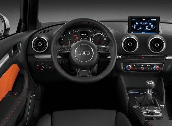 interior novo audi a3 2012 2013