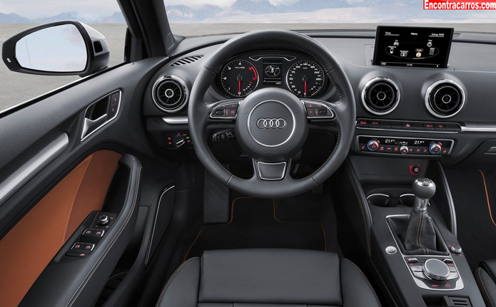 audi a3 sedan interior painel