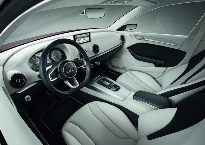 audi a3 sedan concept interior