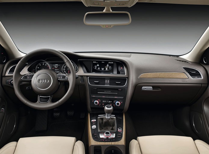 interior audi a4 2012