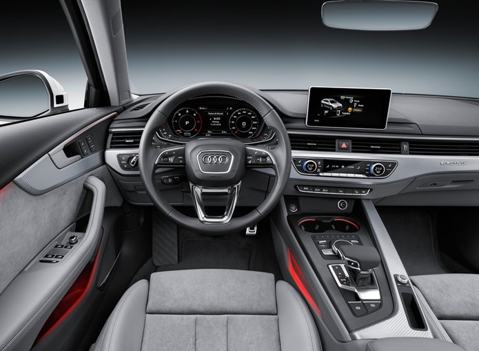 audi a4 all road quattro interior painel