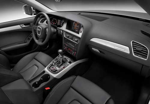 audi a4 allroad 2010 interior