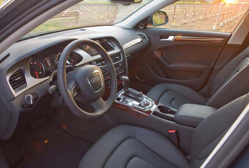 interior audi a4 2009