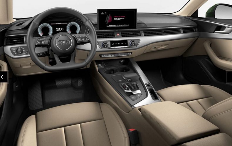 audi a5 sportback 2022 interior bege