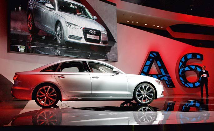 audi a6 2011 detroit auto show