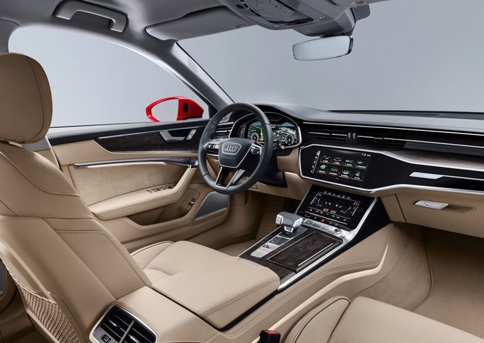 novo audi a6 2019 interior