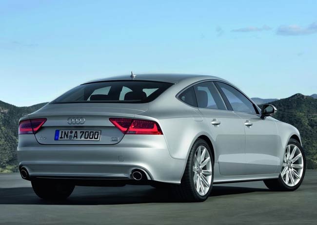 audi a7 traseira