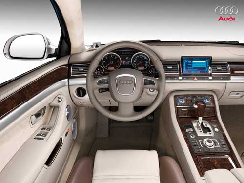 interior audi a8 2009