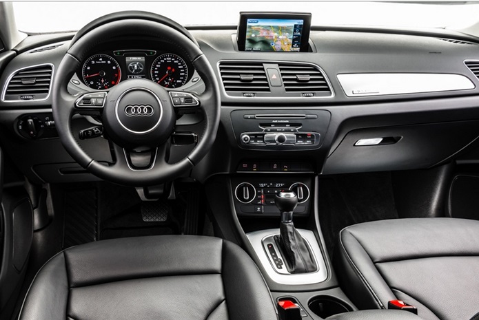 novo audi q3 2016 interior painel