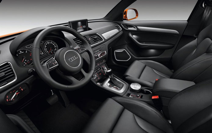 audi q3 2012 interior painel