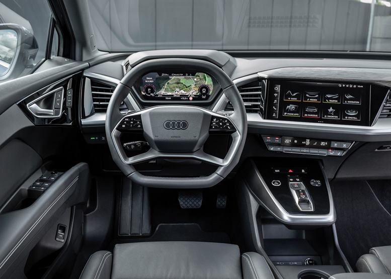 audi q4 e-tron interior