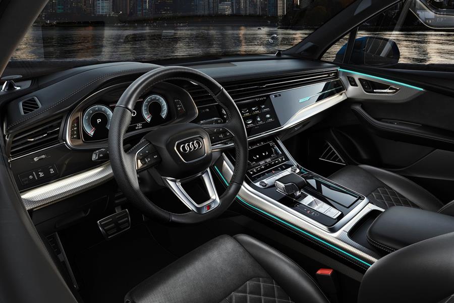 audi q7 2025 interior painel