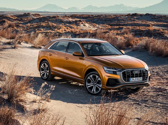 novo audi q8 2020