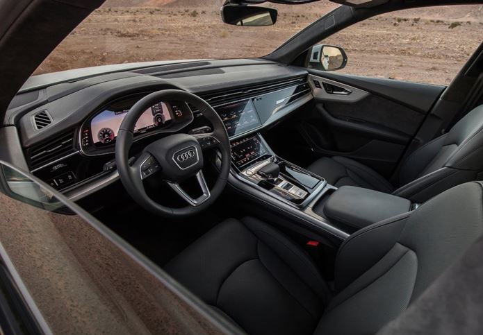 novo audi q8 2019