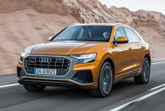 novo audi q8 2019