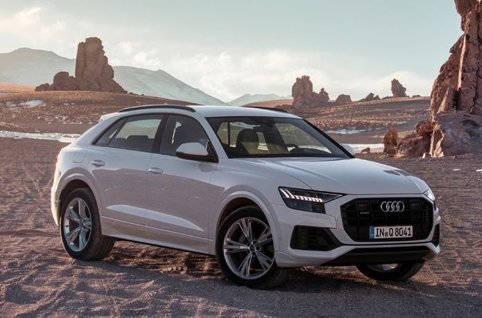 novo audi q8 2019