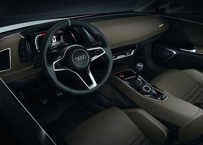 interior audi quattro concept