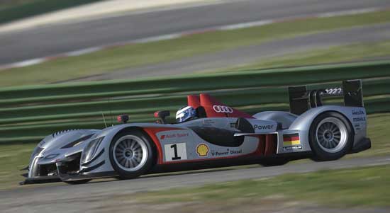 audi r15 tdi, carro da audi 24 horas de le mans 2006