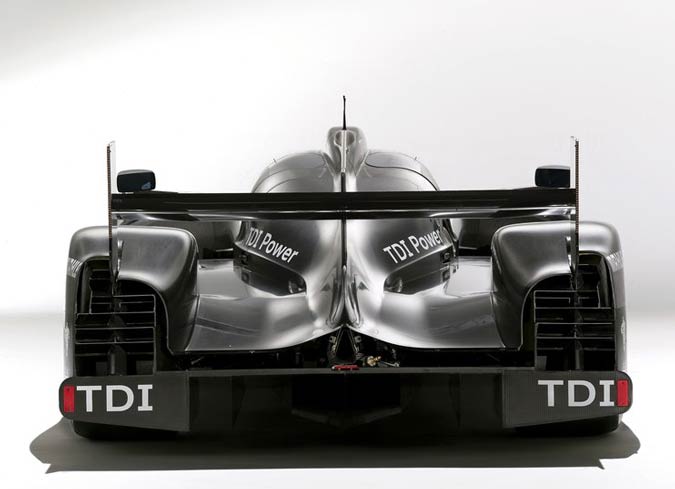 audi r18 traseira / audi r18 rear view