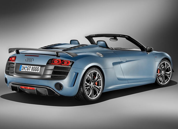 audi r8 spyder gt 2011