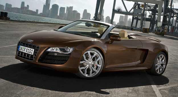 audi r8 spyder 2011