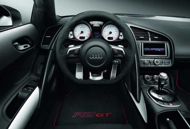 interior audi r8 gt