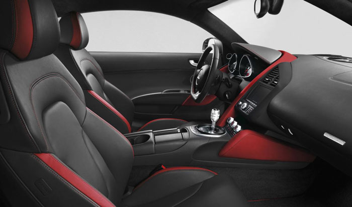 audi r8 v8 limited edition 2011 interior