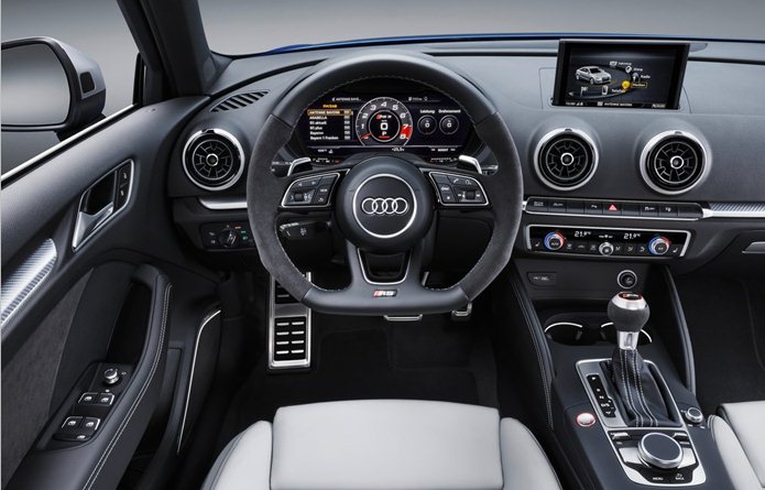 audi rs3 sportback 2018 interior painel