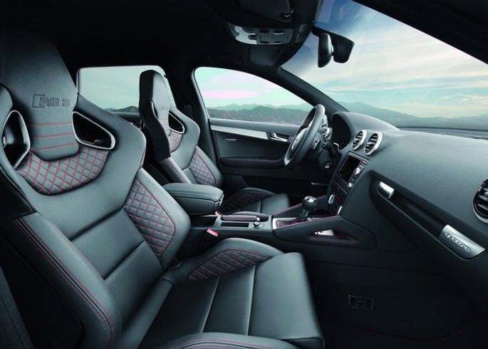 audi rs3 sportback interior