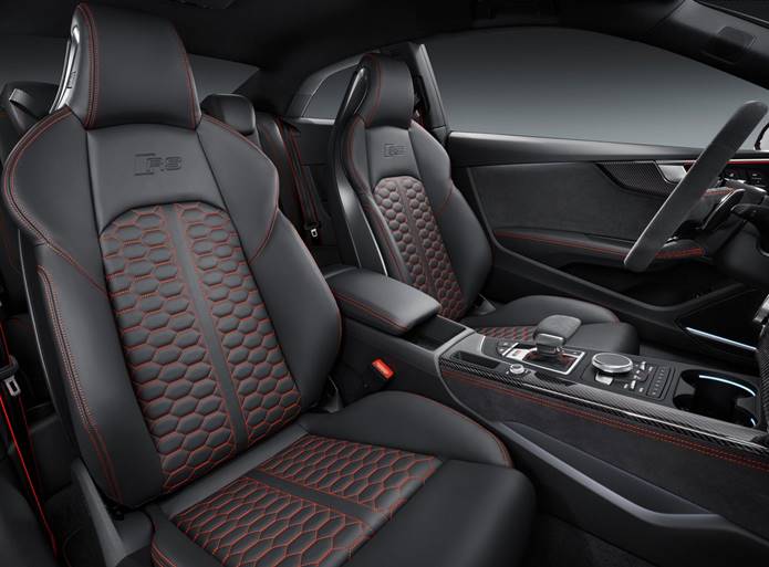 audi rs5 2019 2020 interior bancos