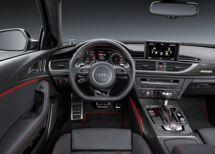 audi rs6 avant performance interior