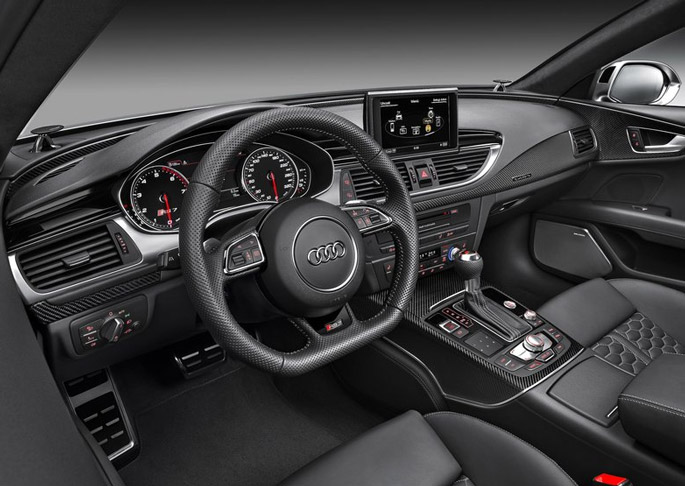 audi rs7 interior