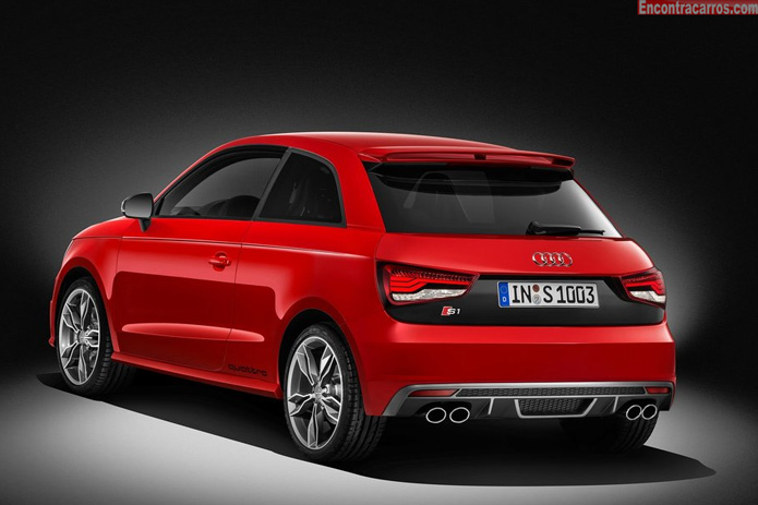 audi s1 traseira