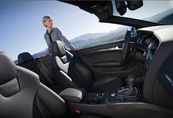 interior audi s5 cabriolet