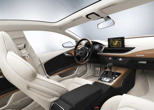 audi sportback interior