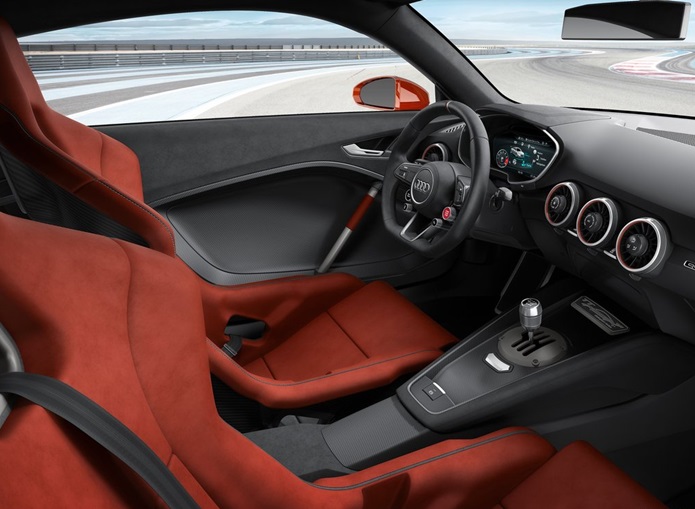 audi tt clubsport turbo concept interior