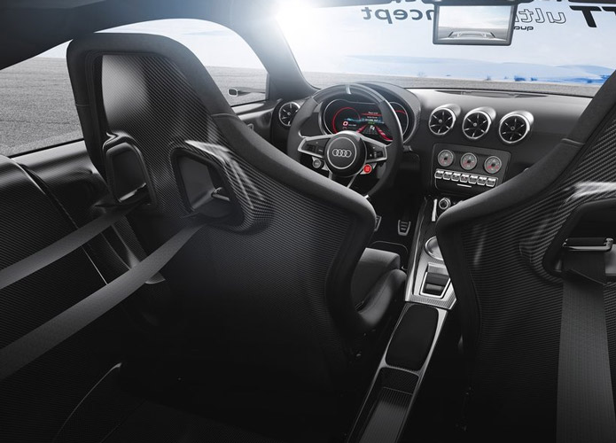 audi tt ultra quattro concept interior