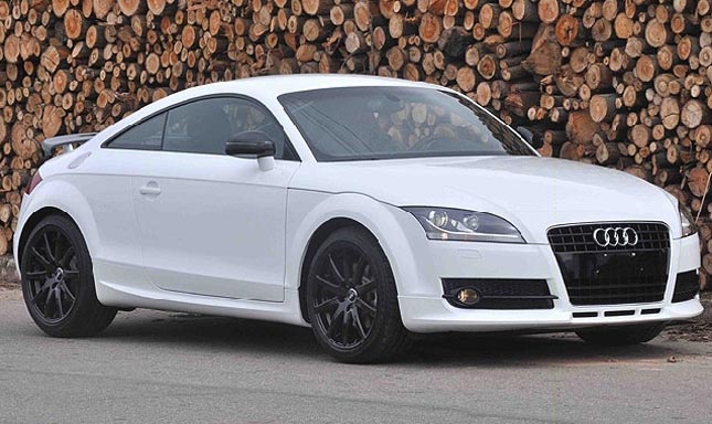 audi tt white