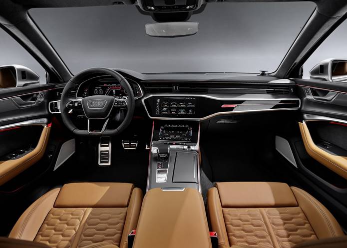 audi rs6 2020 interior painel