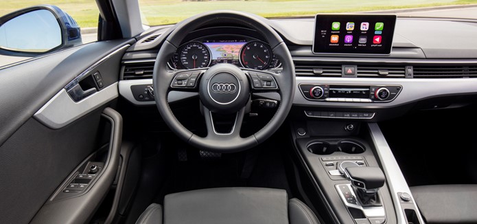 novo audi a4 2017 interior painel