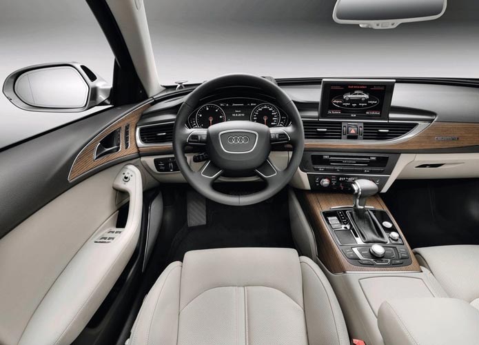 interior novo audi a6 2012