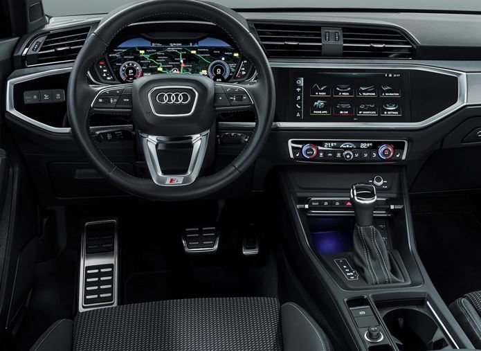 novo audi q3 2019 interior