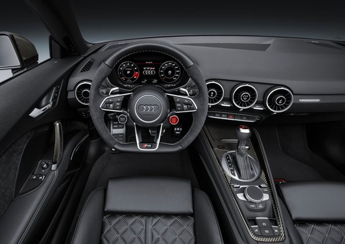 audi tt rs coupe 2017 interior