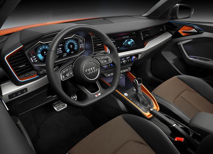 audi a1 citycarver interior