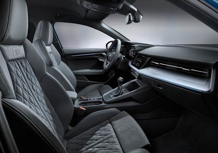 novo audi a3 2021 interior bancos dianteiros