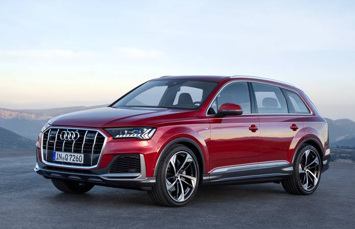 novo audi q7 2020