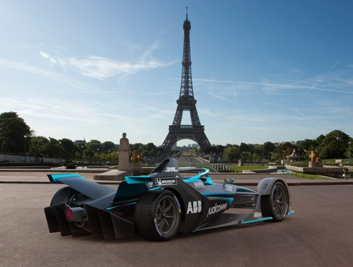 novo carro formula e 2018/2019 traseira