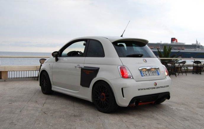 fiat 500 abarth aznom motore centrale