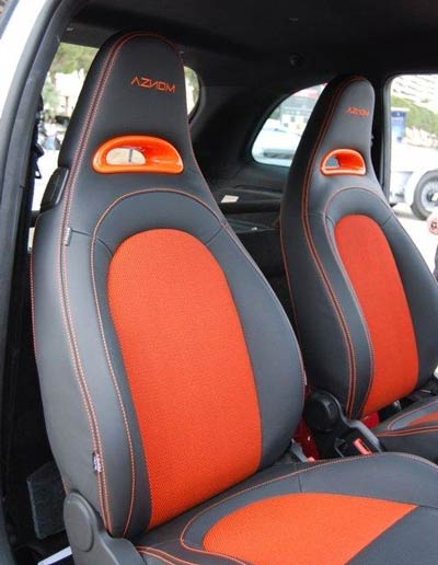 fiat 500 abarth aznom motore centrale interior